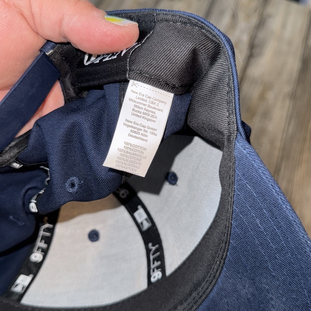 New Era hat NEW the open championship navy Blue Snapback small medium golf - Picture 6 of 6